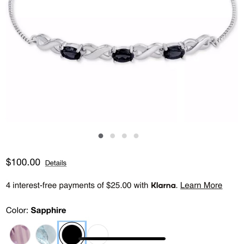 Sapphire bracelet - Picture 9 of 10